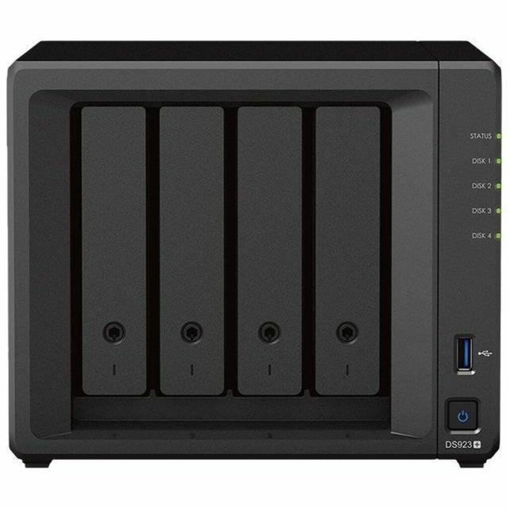 Netwerkopslag NAS Synology DS923+ Zwart AM4 Socket: AMD Ryzen AMD Ryzen R1600